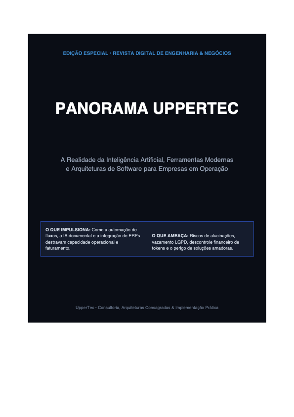 Capa da Revista Panorama UpperTec